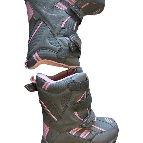 Totes Girls Snow Boots Size 3M - Picture 4 of 9
